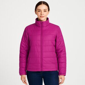 Discount Divas Women's Purple Reversible Coat Size M New